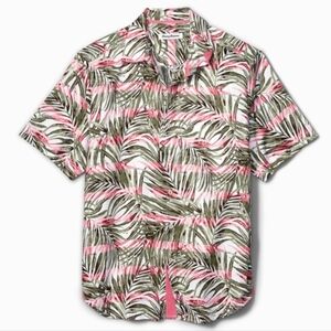 Tommy Bahama Mai Le-Lei Camp Mens Shirt Size L